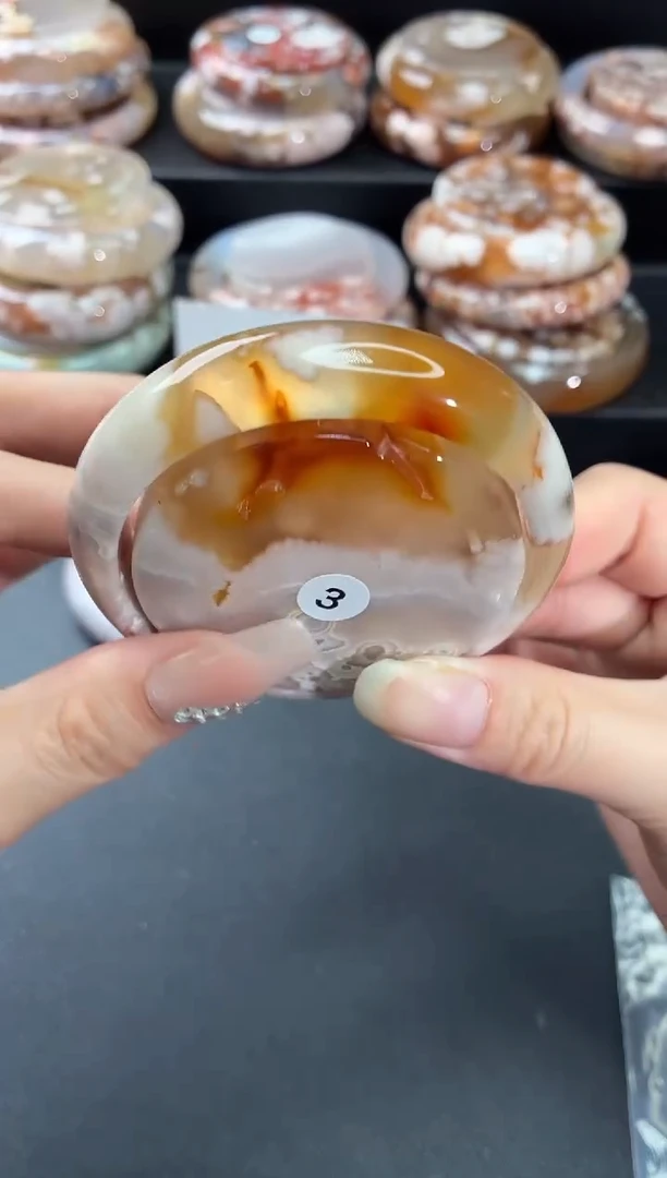 手镯玛瑙/玉髓未镶嵌石英质玉56圈(赠送镯心)圈口建议拍大