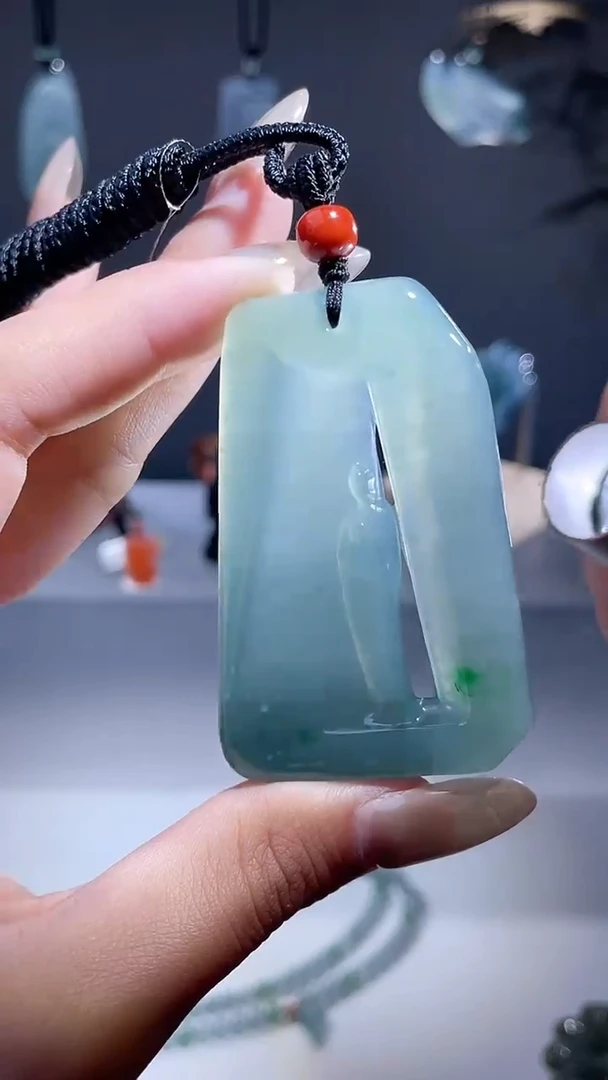 颈饰未镶嵌翡翠悟道