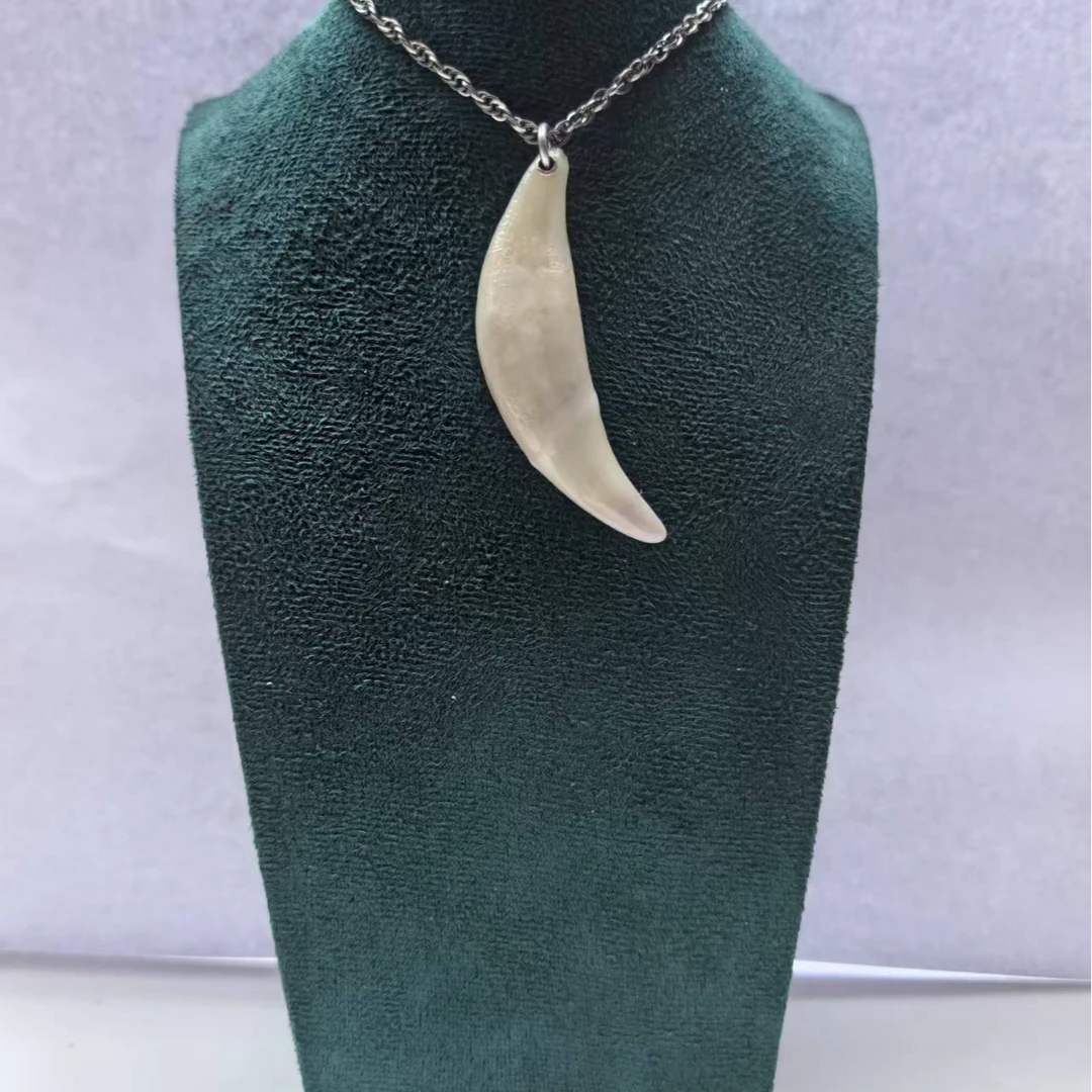 合金陶瓷吊坠 狗牙饰品工艺品