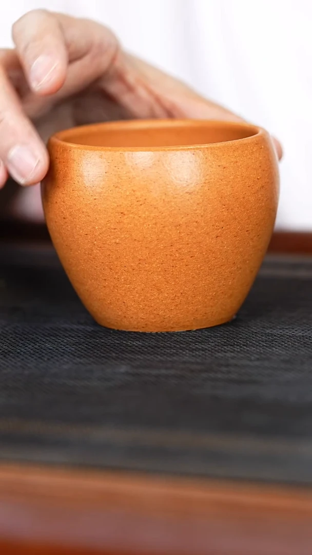 茶壶紫砂老宕口黄金段风水缸杯