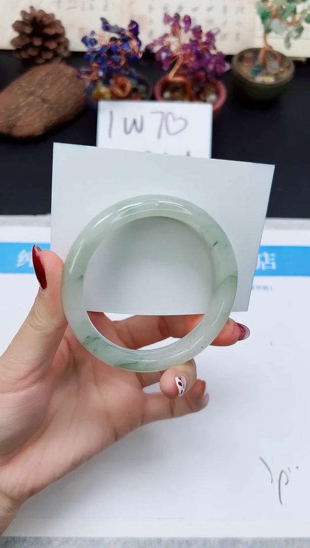 未镶嵌手镯石英质玉A164-57`58`59