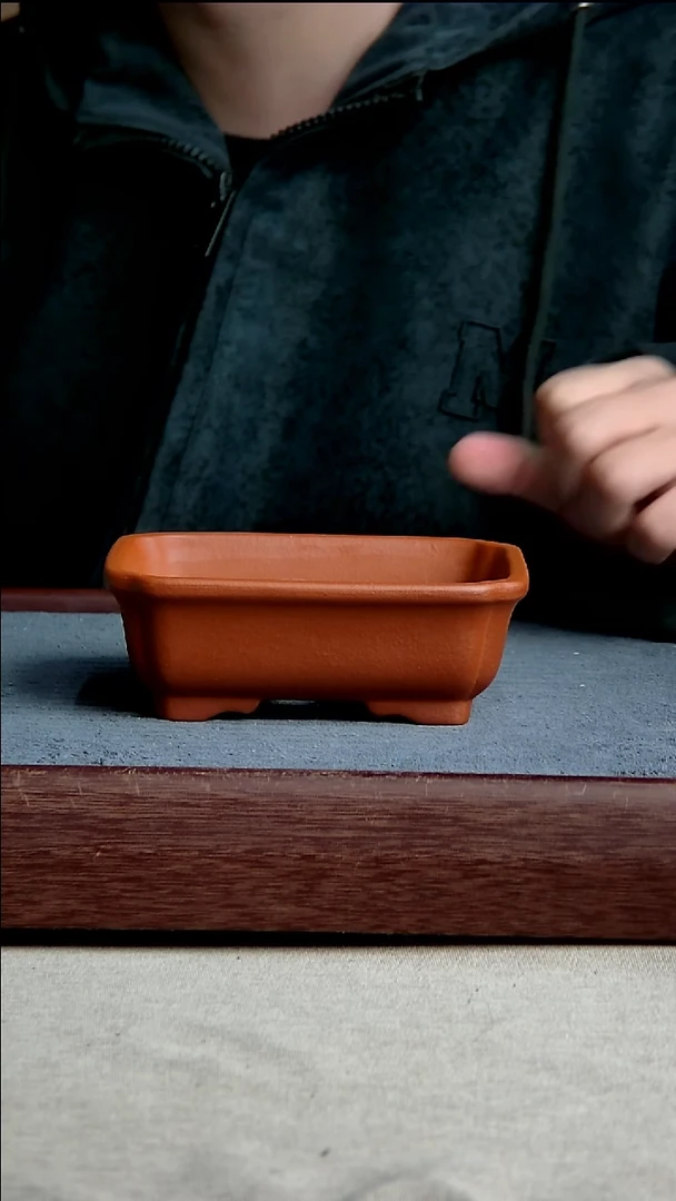 紫砂花盆13*10.5*4内径紫砂花盆