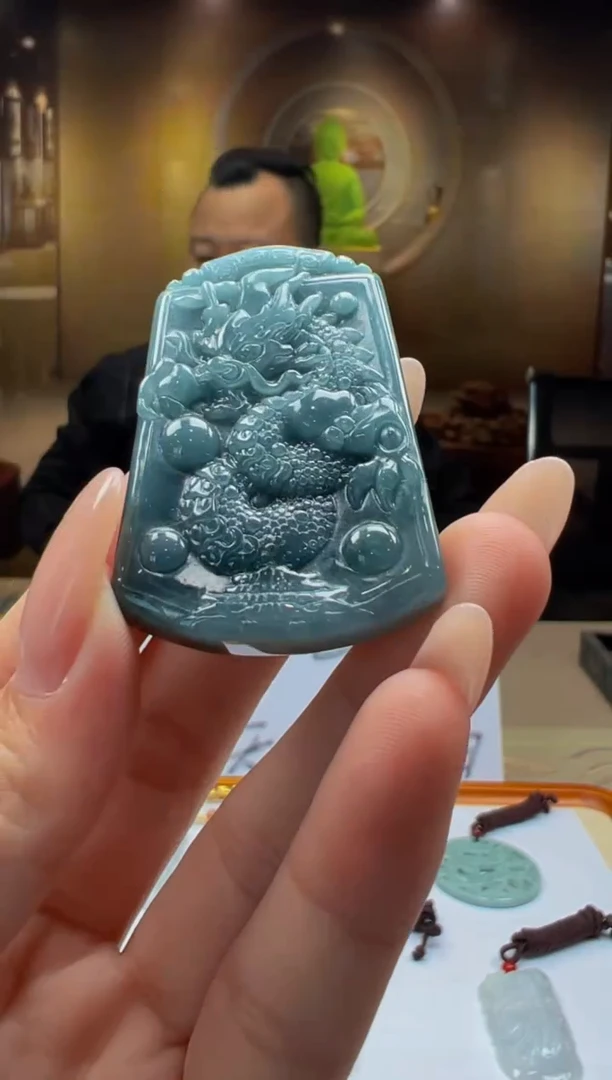 翡翠未镶嵌颈饰G2025-5-13-106