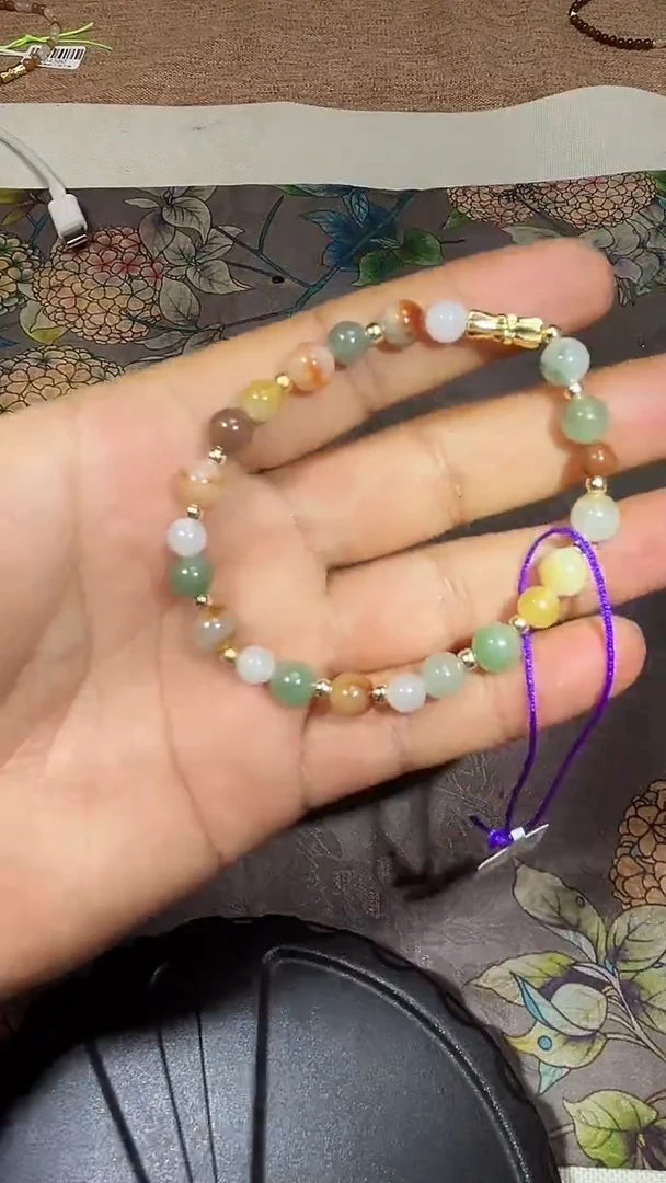 未镶嵌手链翡翠手串