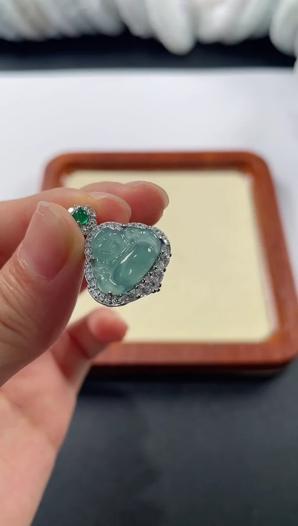 颈饰未镶嵌翡翠14（多样性发一件）