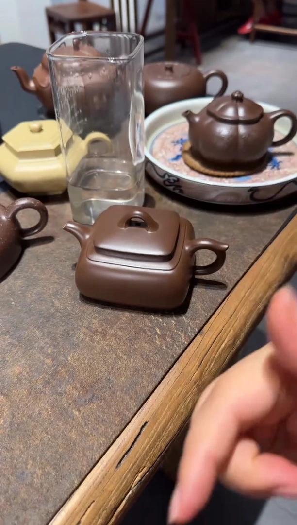 茶壶紫砂遂*长四方 紫砂壶