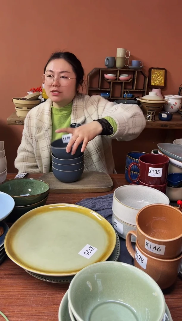 【闪购商品】碗X148 陶瓷五英寸碗四件套