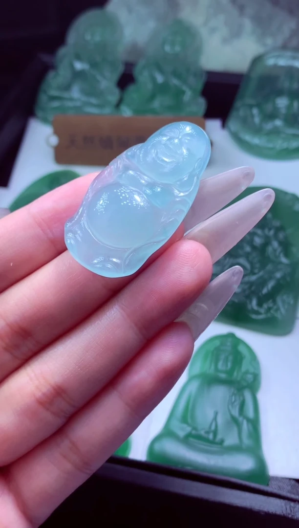 颈饰未镶嵌翡翠好****✨天然缅甸翡翠A货吊坠