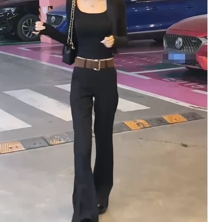 2025春季新款网红同款洋气韩版潮流女时尚上衣裤子女~