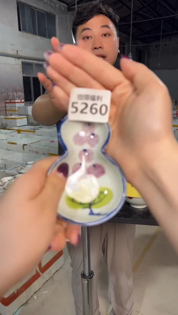 陶瓷景德镇高温釉下手绘陶瓷