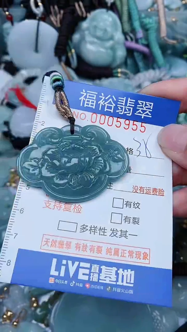 【闪购商品】翡翠颈饰未镶嵌...0005955
