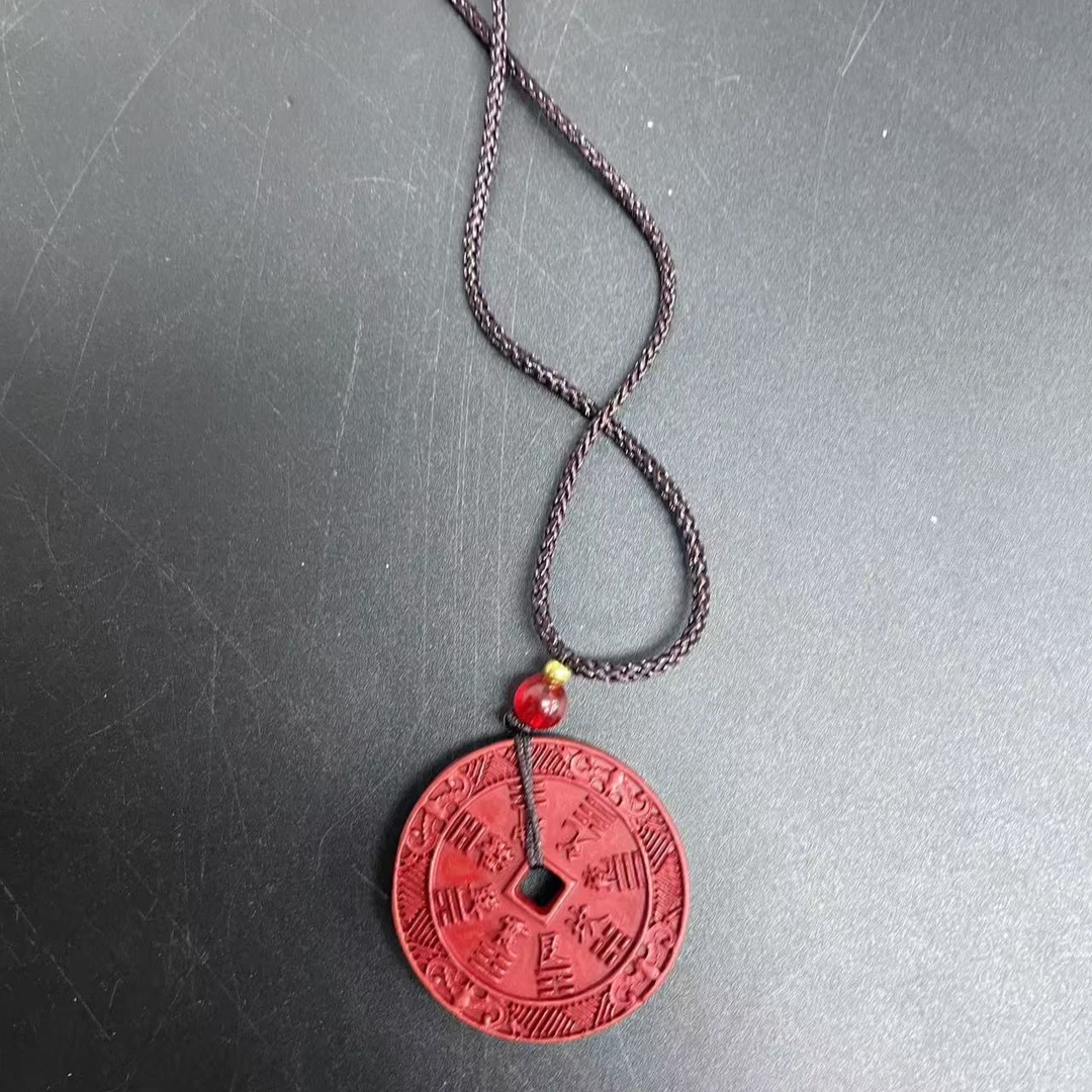 【小杰推荐】辰砂平安扣吊坠 （多样性发其一）10038