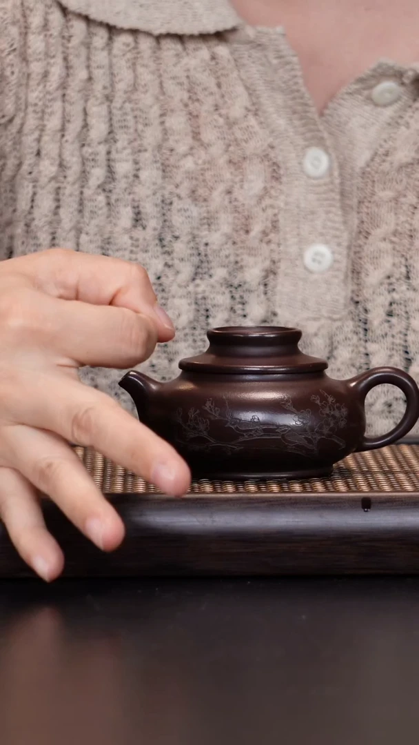 茶壶紫砂深坑紫罗兰150cc