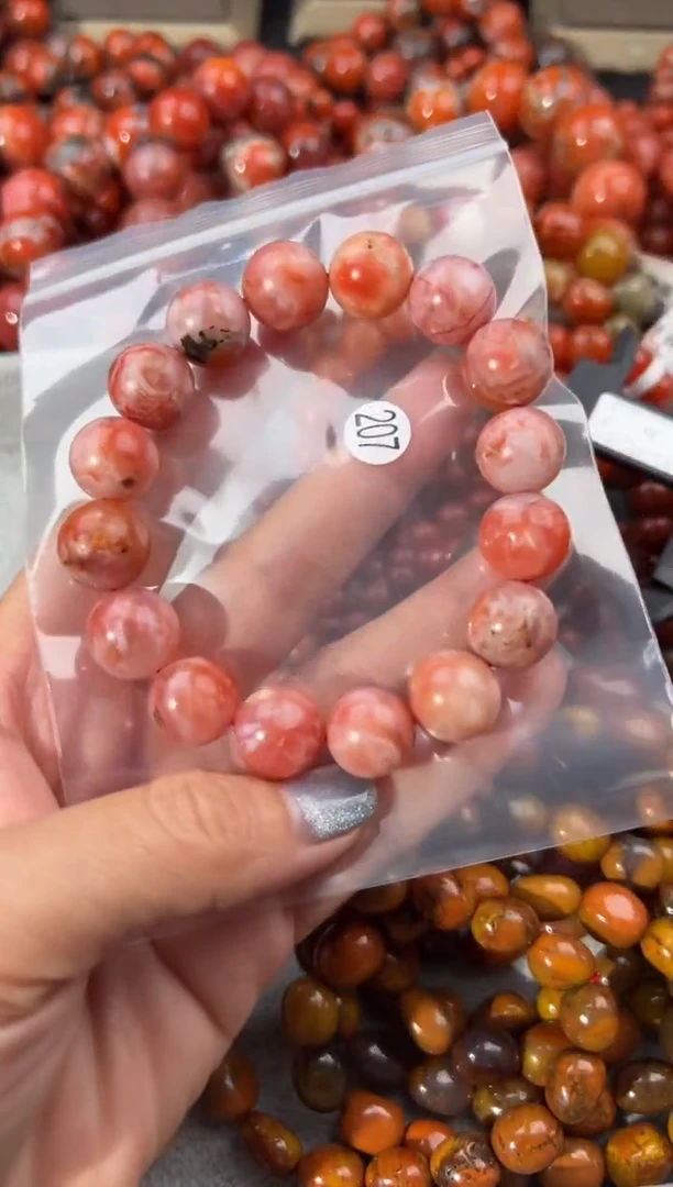 未镶嵌手串南红玛瑙13+