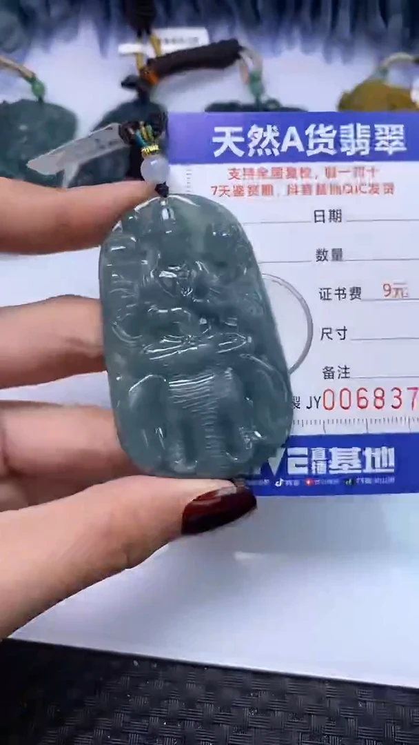 【闪购商品】翡翠颈饰未镶嵌A货翡翠