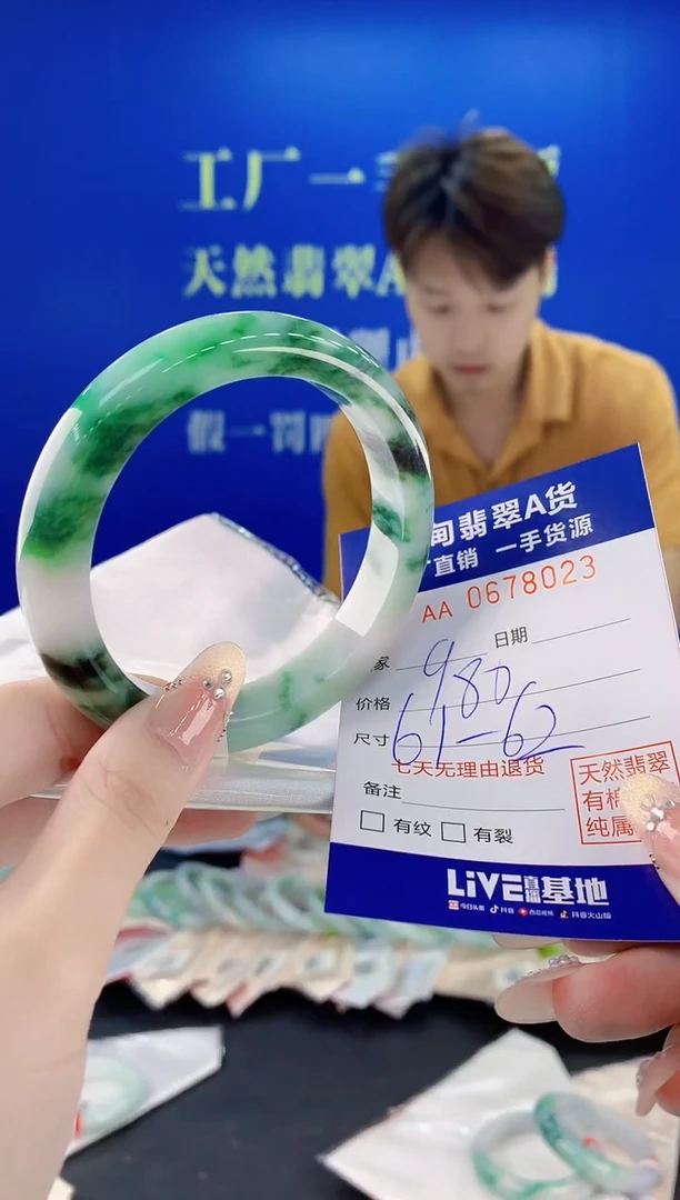 未镶嵌手镯翡翠23