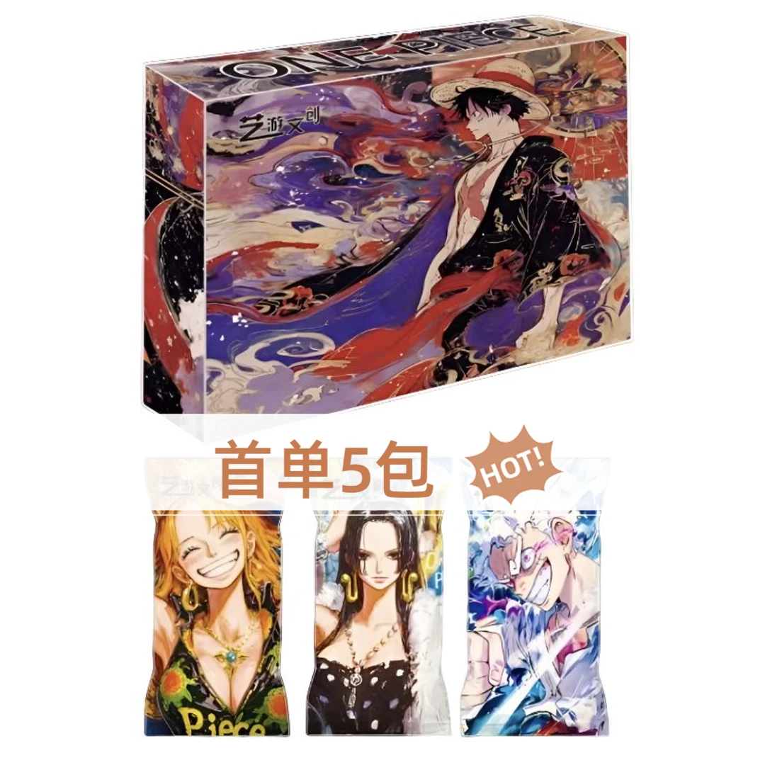 【新人5包】航海王艺游文创梦想的世界 二创收藏卡牌盲盒（默认代拆）