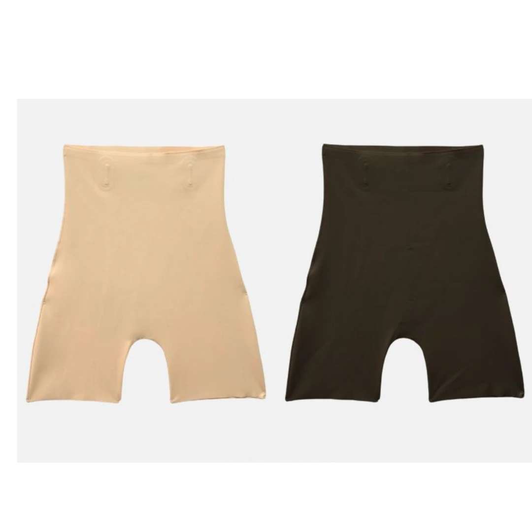 大码胖mm高腰收腹裤收小肚子提臀收跨安全裤塑身S081