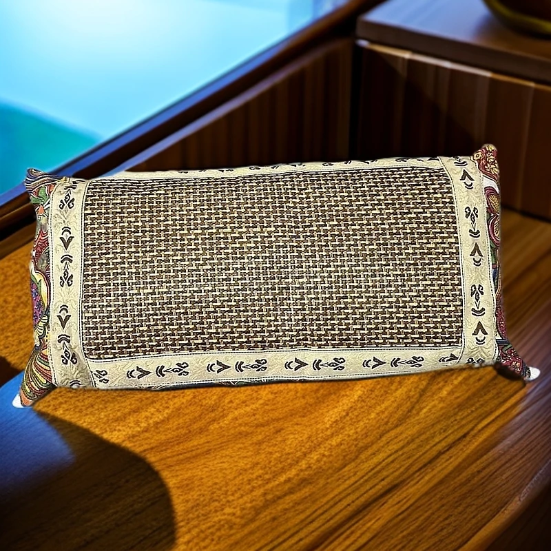 ZHY30手工制作虎头枕四季花草枕艾草枕