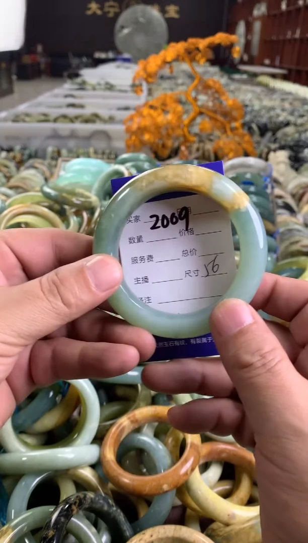 蛇纹石玉未镶嵌手镯2009