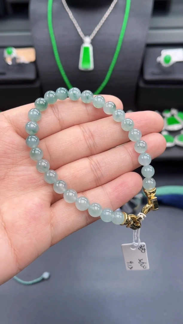 合金手串翡翠多人