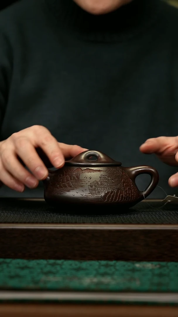 【闪购商品】紫砂茶壶宜兴原矿 手工 紫砂壶容量320CC