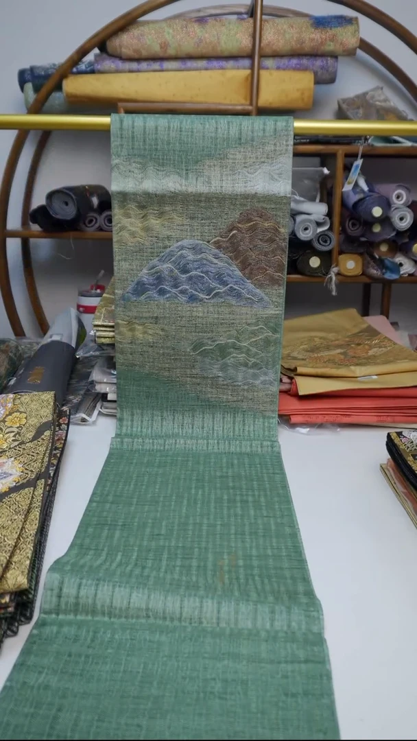 织绣36缂丝流水缂丝