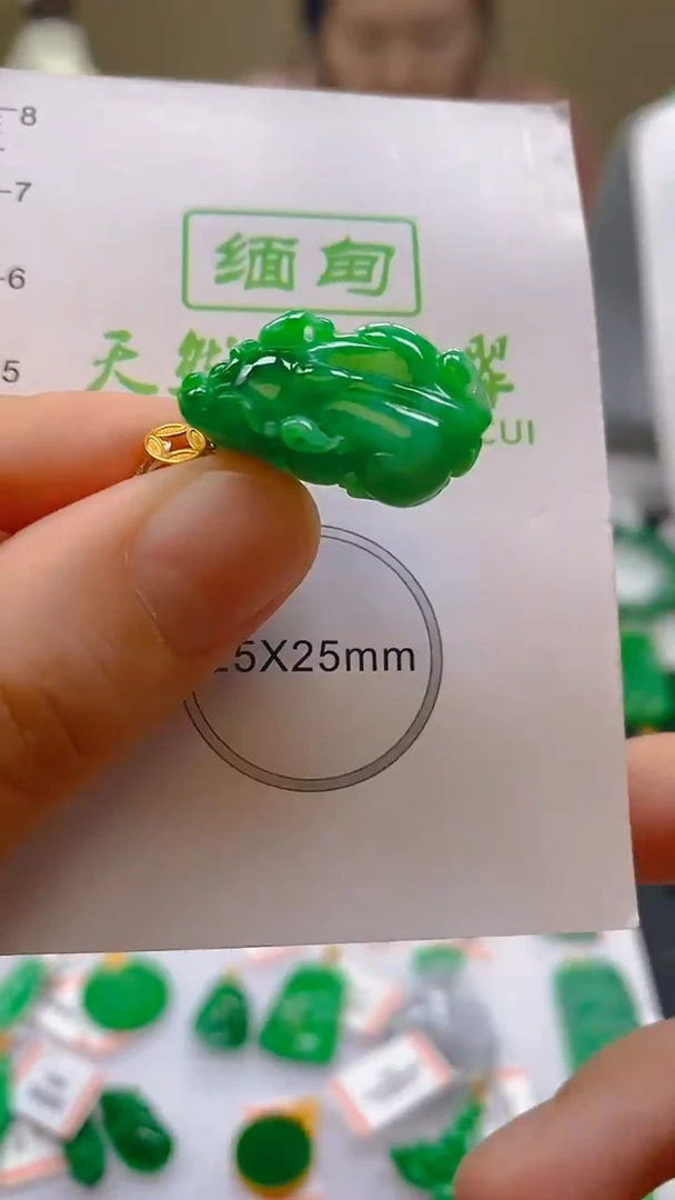 【闪购商品】翡翠颈饰18K金镶嵌新号开播，全场乱卖