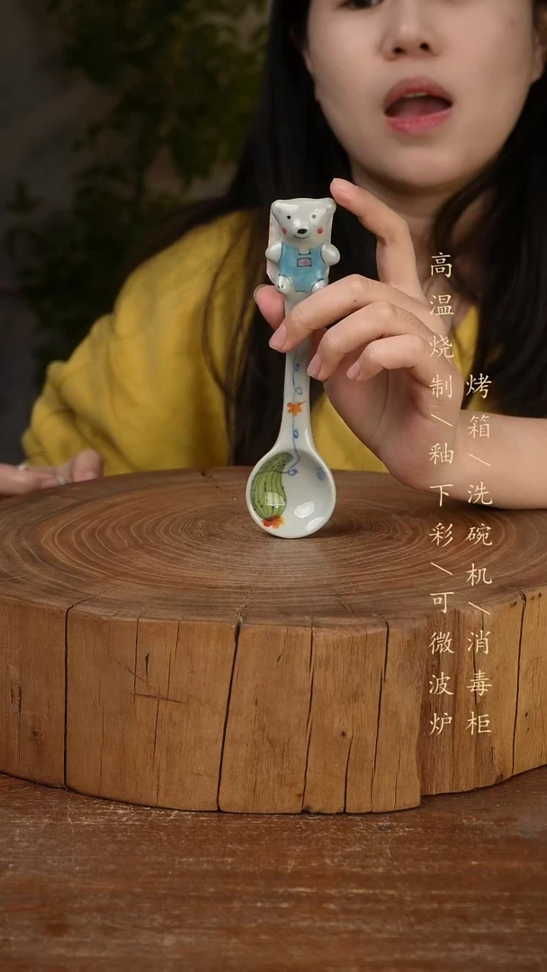 碗瓷景德镇手工手绘高温瓷釉下彩