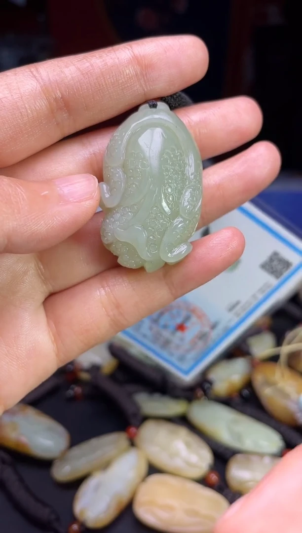 颈饰未镶嵌和田玉123