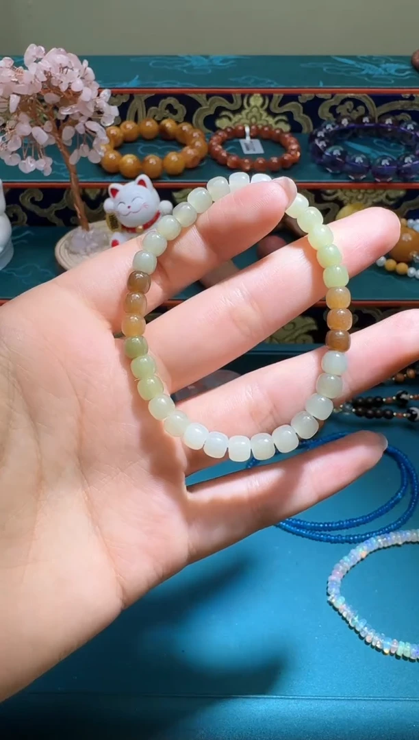 未镶嵌手链和田玉多样性发一件473