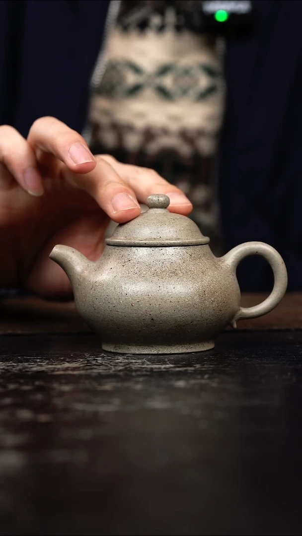 茶壶紫砂原矿手工壶120CC