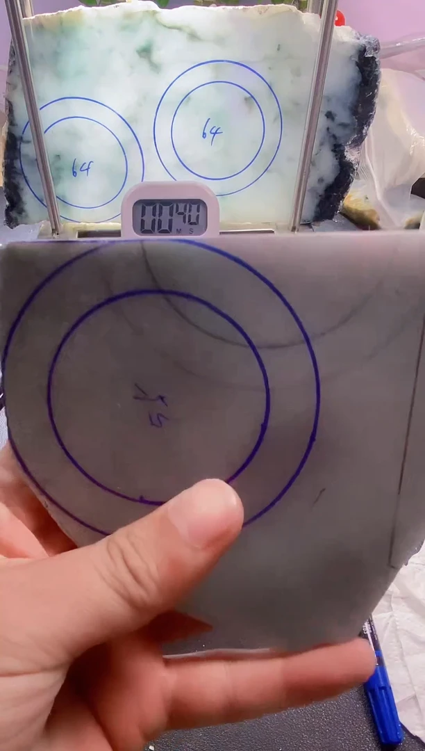 定制翡翠未镶嵌华****）翡翠