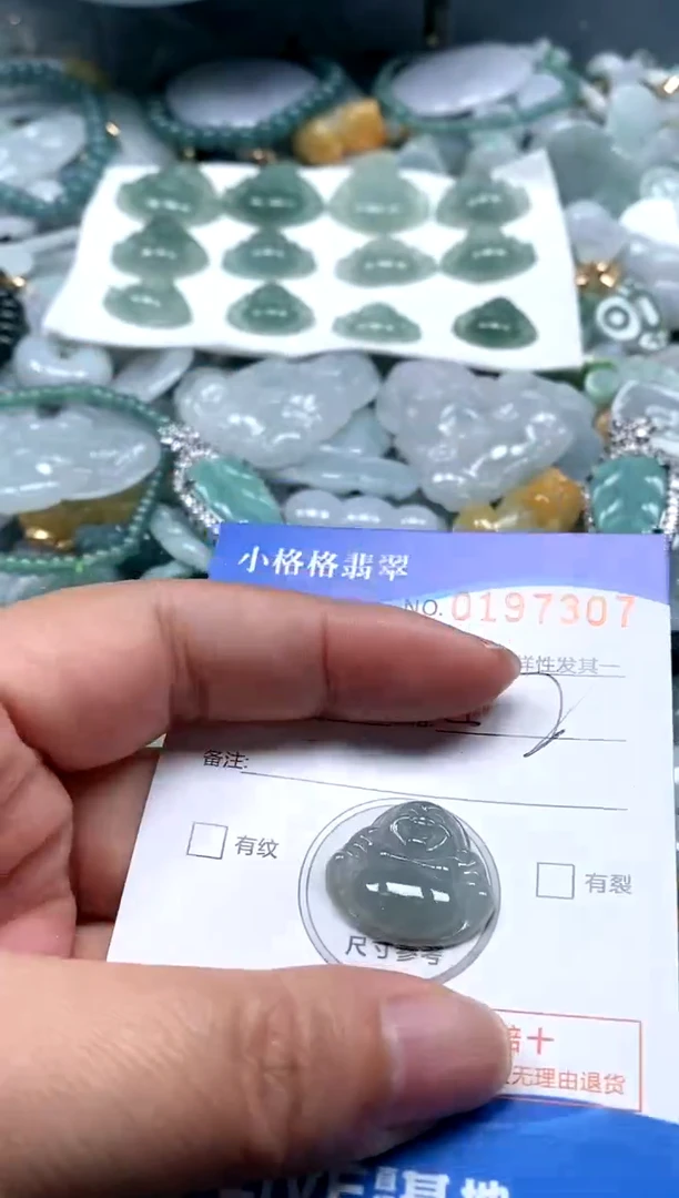 【闪购商品】翡翠颈饰未镶嵌闪购商品0197307