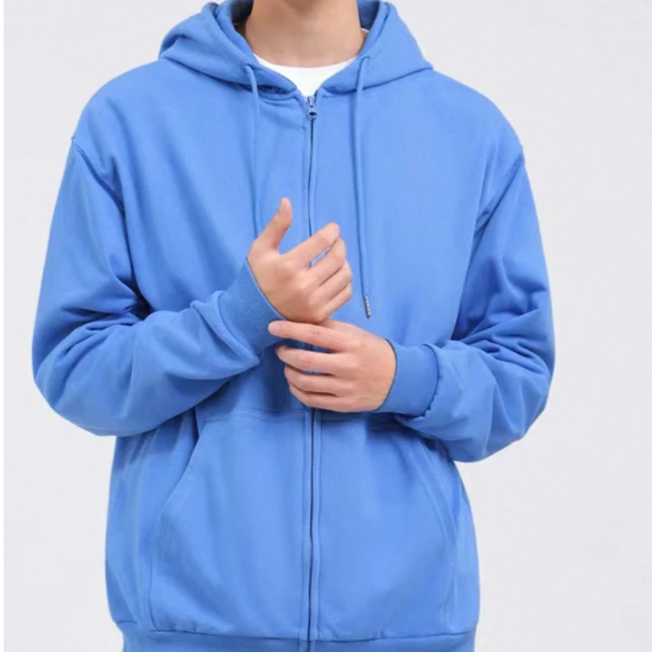 男女同款连帽拉链卫衣