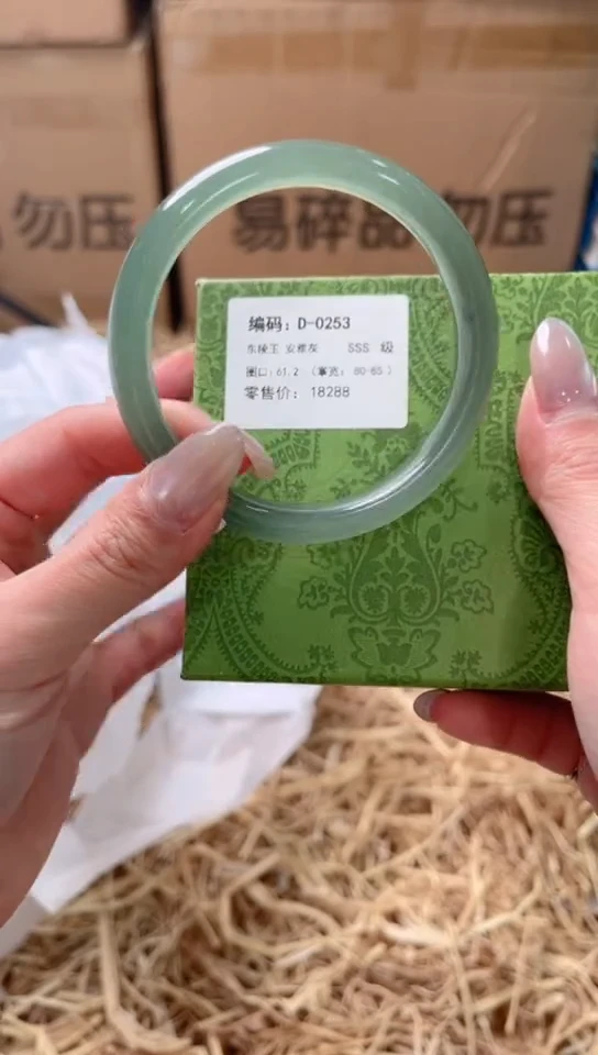 未镶嵌手镯石英质玉D-0253