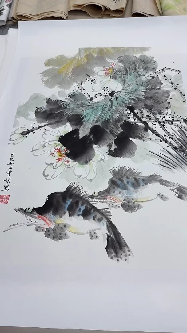 国画桂鱼同类型随机