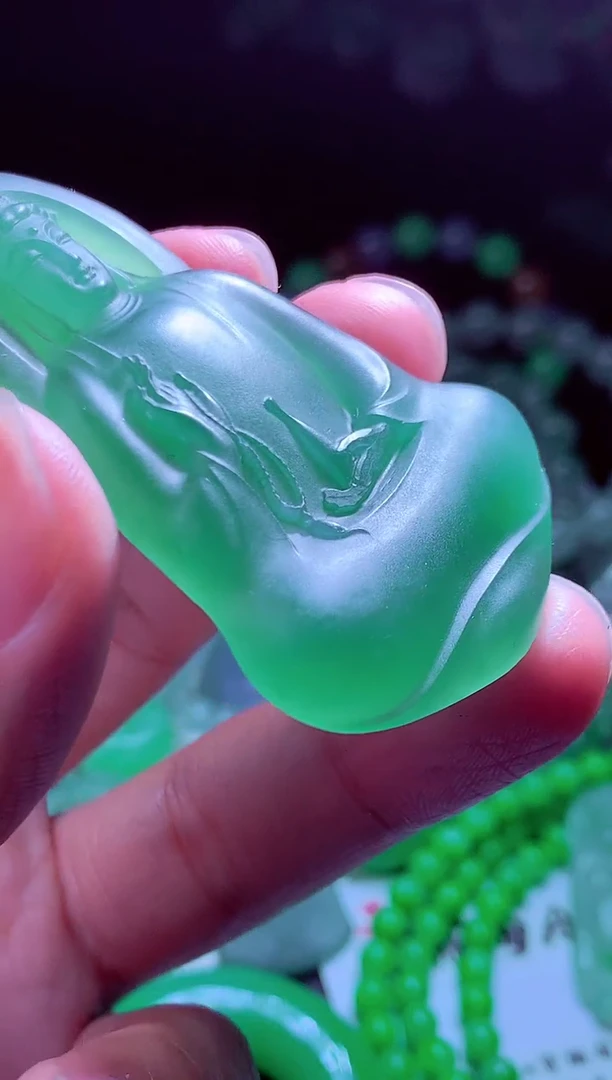 未镶嵌定制翡翠白**#翡翠毛货定制