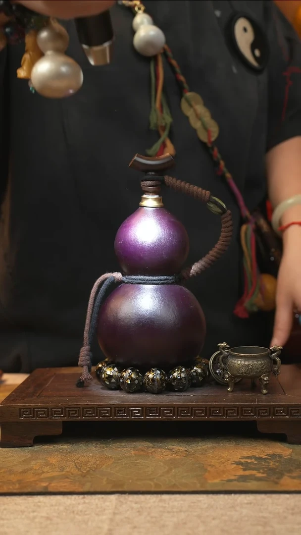 127大漆一物一拍记葫堂出品【不带手串】