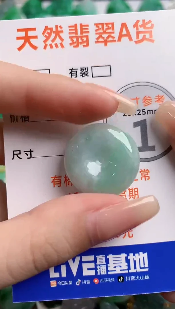 翡翠未镶嵌颈饰24000369