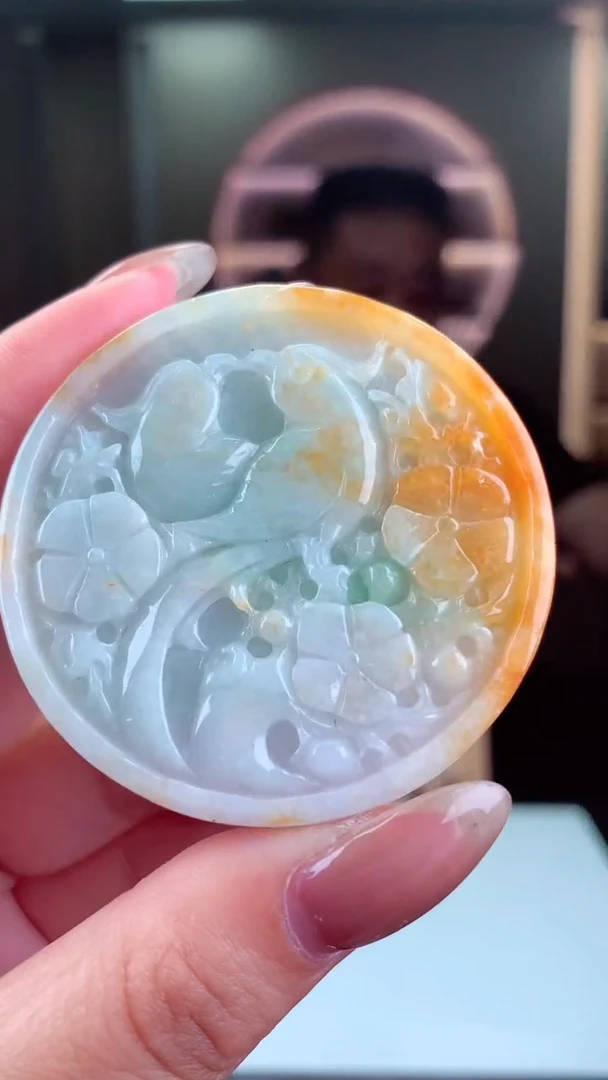 翡翠未镶嵌颈饰天然翡翠（拍一发一）