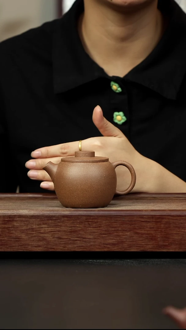 紫砂茶壶老段炮嘴巨轮