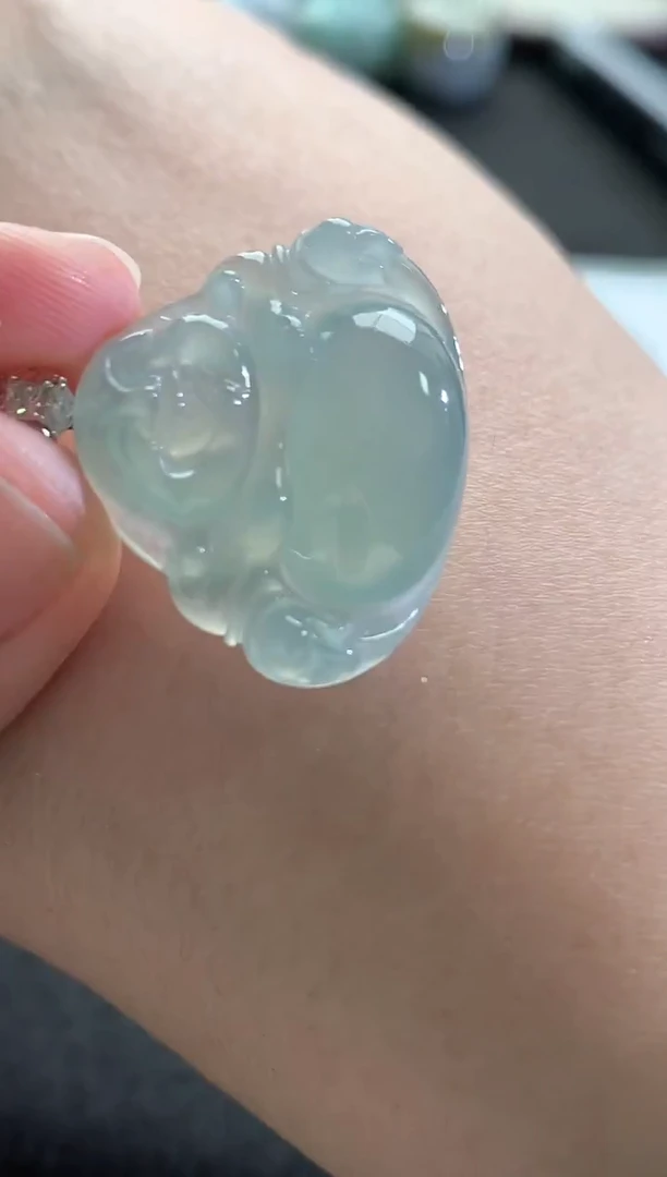 未镶嵌挂件翡翠佛公F1638-149