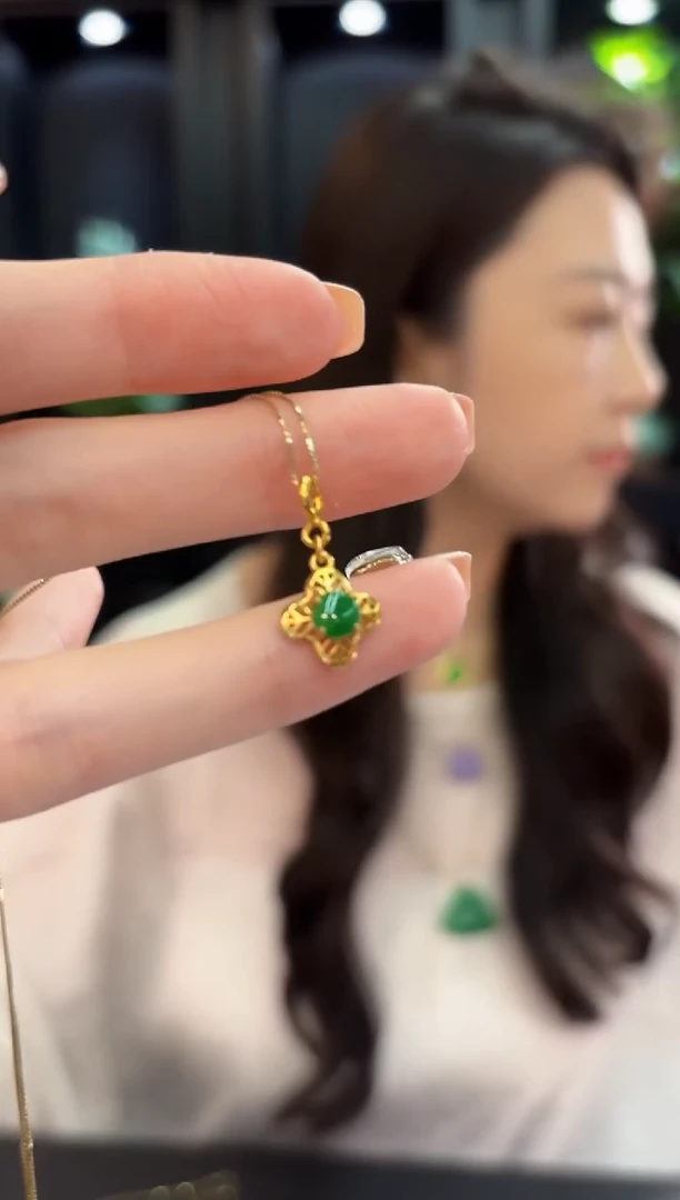 吊坠(不含链)未镶嵌翡翠北**鱼 缅甸A货/支持复检/一件