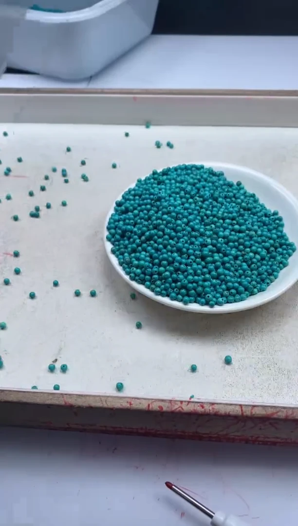 【闪购商品】玛瑙/玉髓颈饰未镶嵌w410高瓷绿*松3mm*100颗