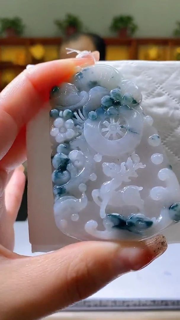 【闪购商品】定制翡翠未镶嵌15/0207/W/鹿