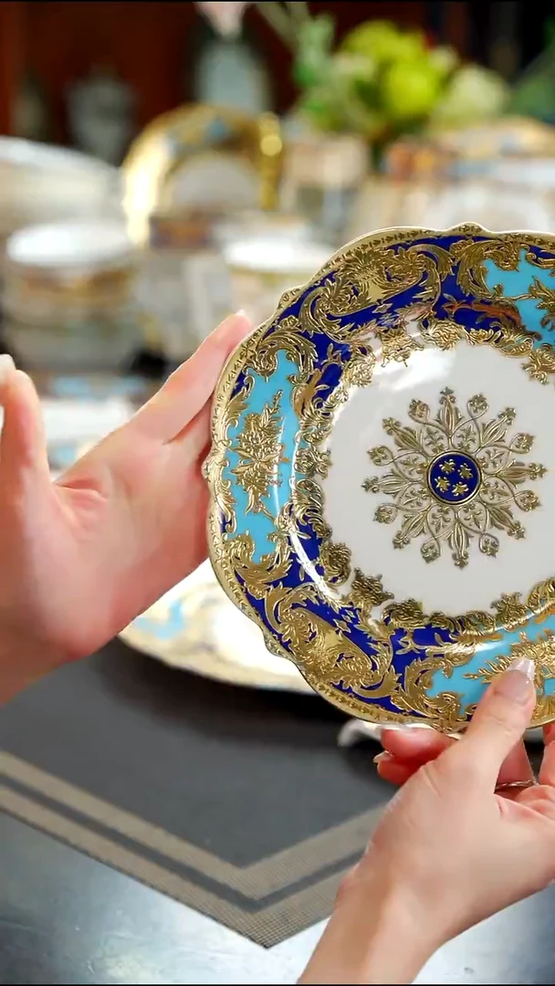 瓷片8英寸平盘 一个