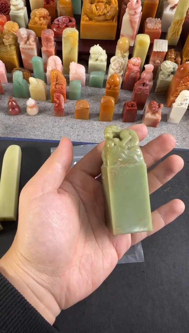 老挝石印石向**行编号编号9932包刻四字