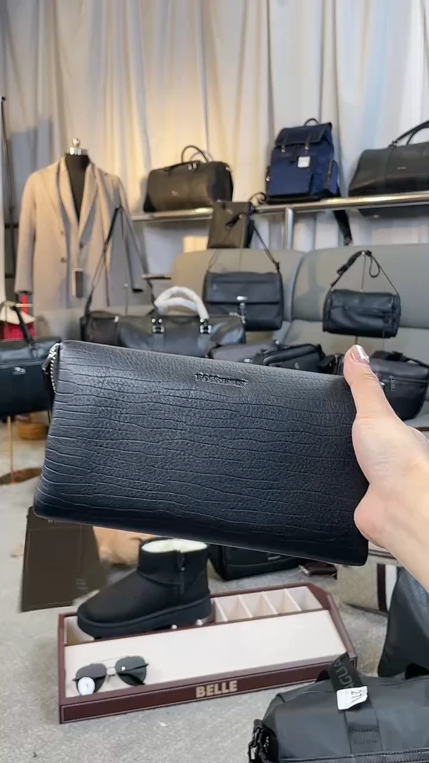 牛皮（革）韩爵绅士包包皮具316