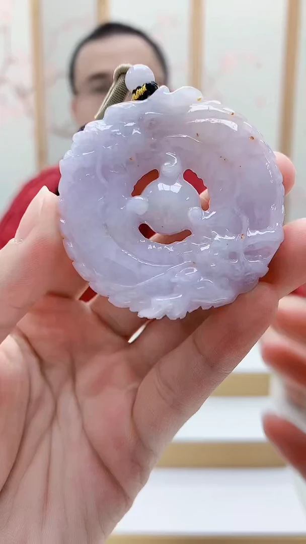 未镶嵌定制翡翠5167lr-毛货挂件80